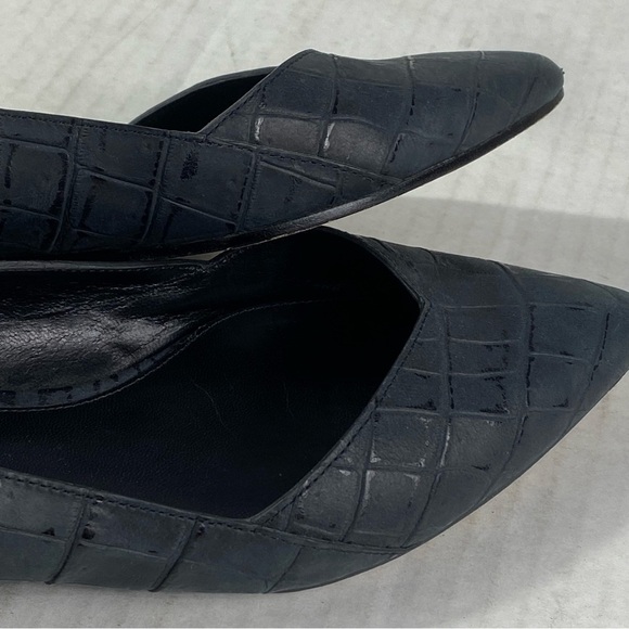 Sigerson Morrison Leather Slingback Sandal - Picture 8 of 10